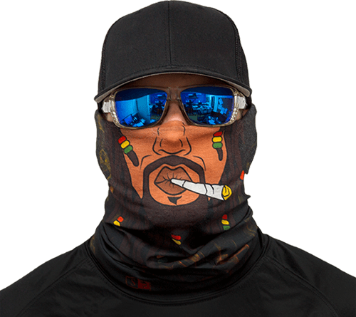 Motorcycle Face Mask - Rasta - Moto Loot