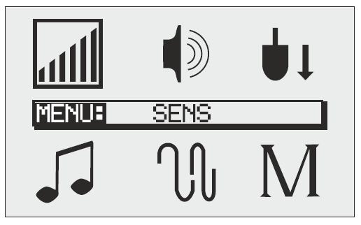 Detech Chaser Main Menu Display