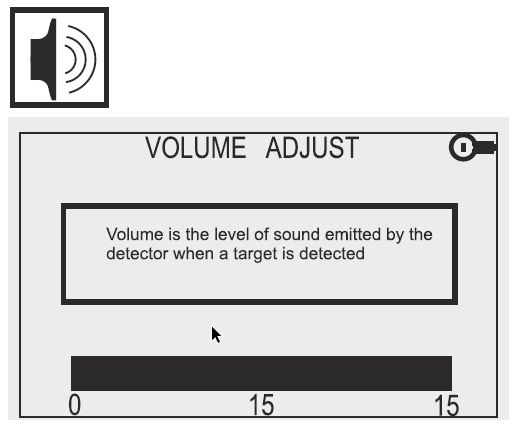 Detech Chaser Volume Display