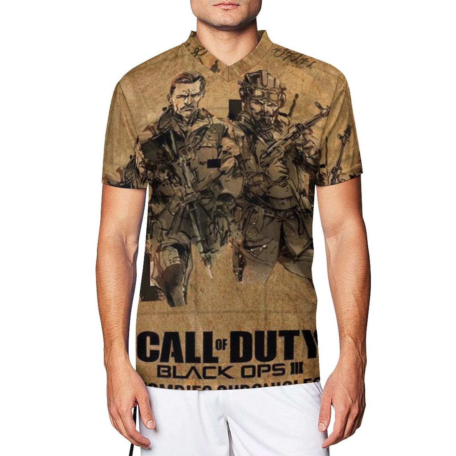 Personalizado Call of Duty zombie Games cartel camiseta de fútbol 2024