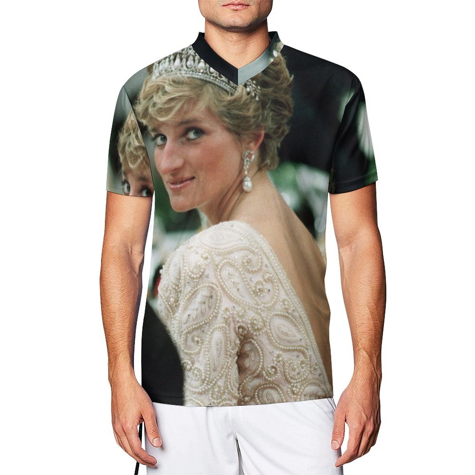 Customize Copacabana Palace Famous Guests Princess Diana Football Clothes