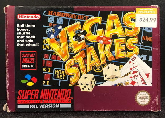 vegas stakes snes