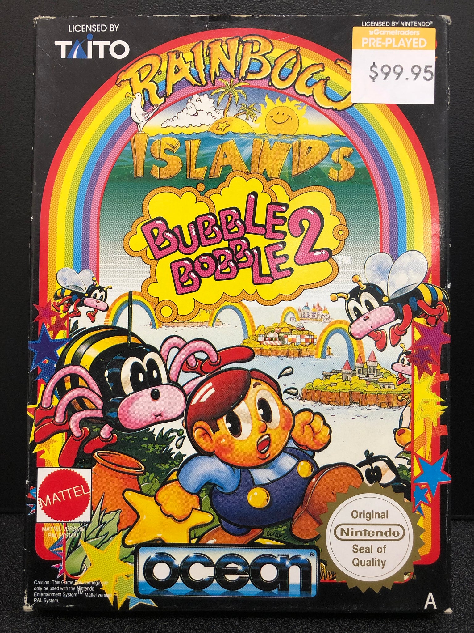 bubble bobble nes price