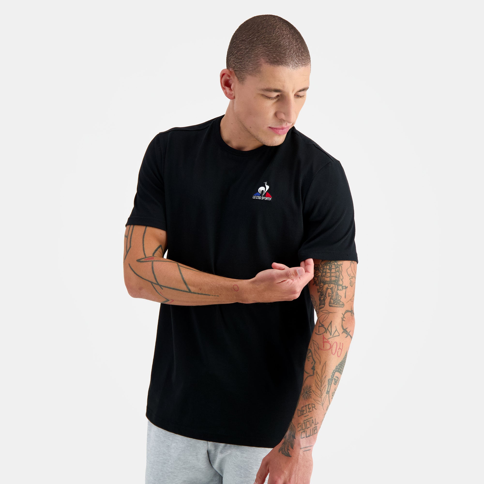 T-Shirt for men Essentiels - Grey – Le Coq Sportif