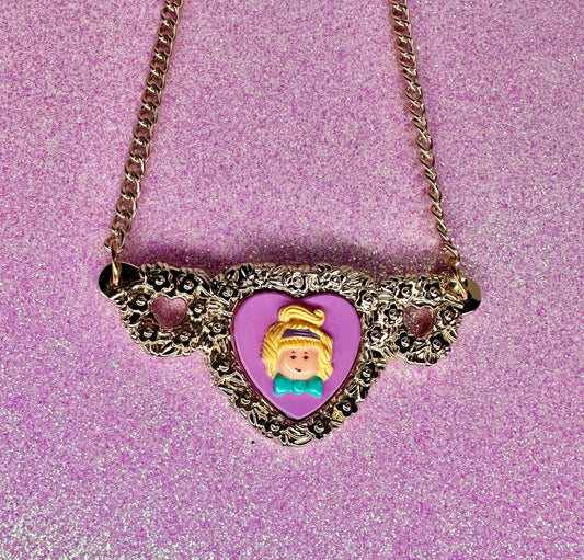 Polly Pocket chain necklace — lo and chlo