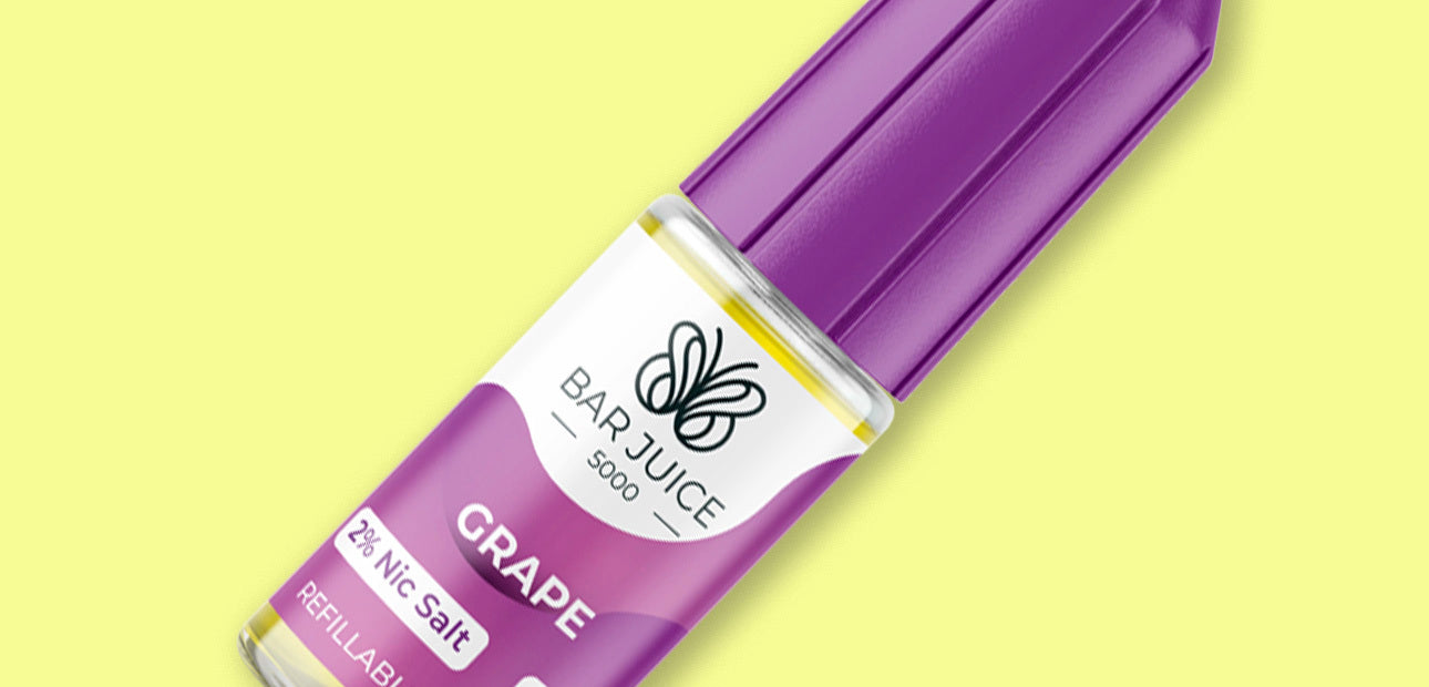 Bar Juice Grape 10ml Nic Salt E-Liquid