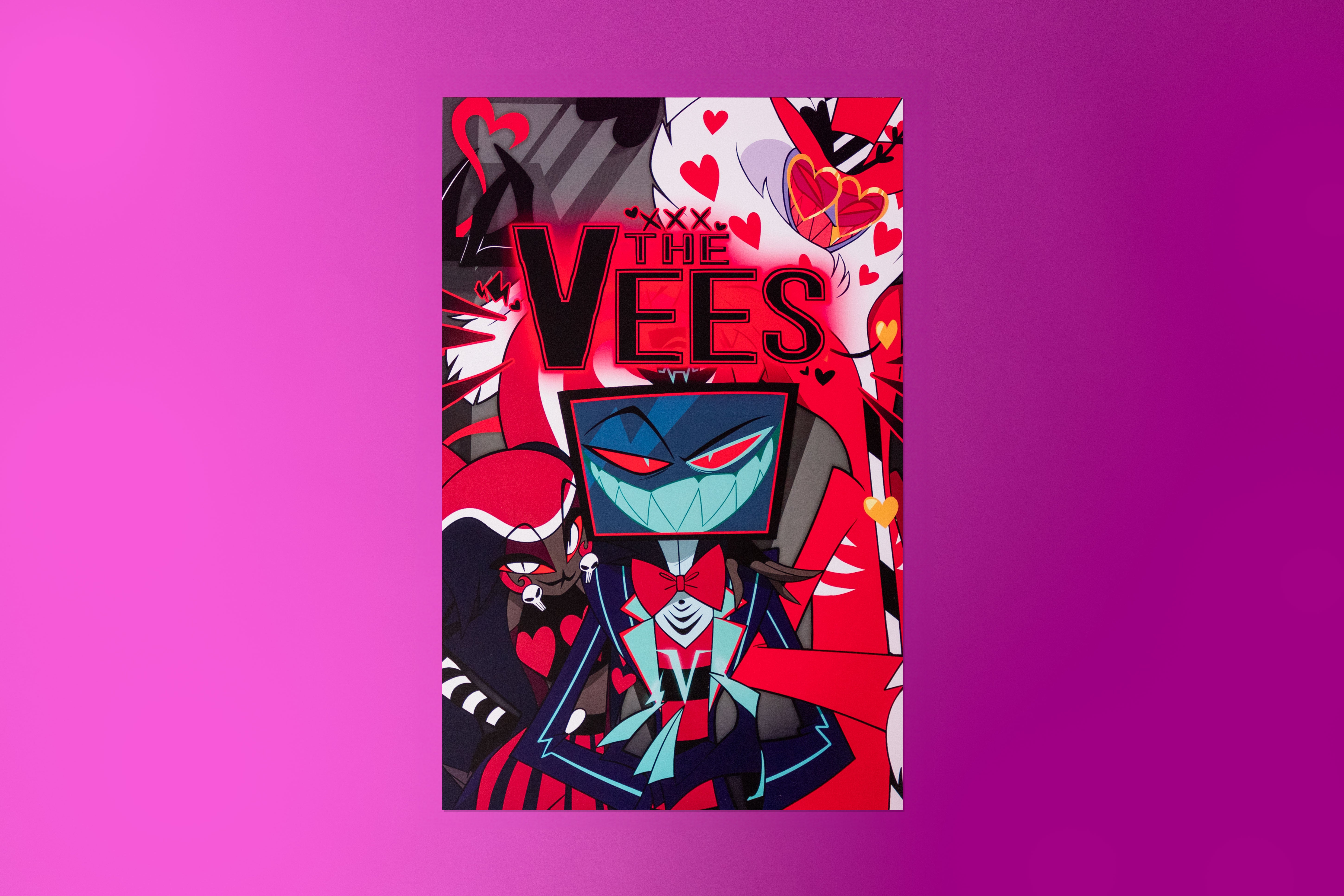 Hazbin Hotel 'THE VEES' In Universe Poster - Hazbin Hotel product image