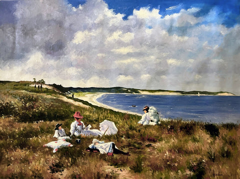 Idle Hours by William Merritt Chase Reproduction