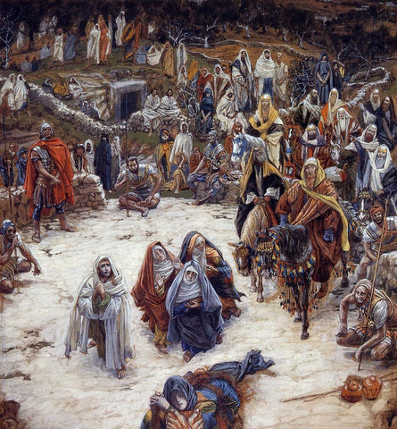 What Our Savior Saw from the Cross by James Tissot Original Painting