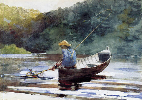 A Boy Fishing Item by Winslow Homer