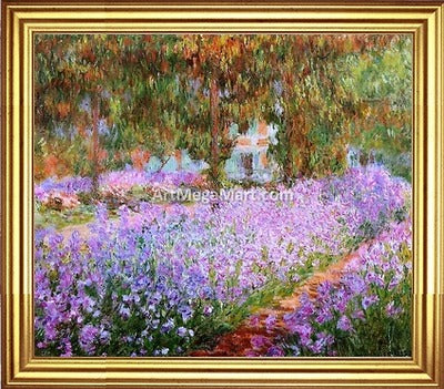 Irises in Monet's Garden by Claude Monet