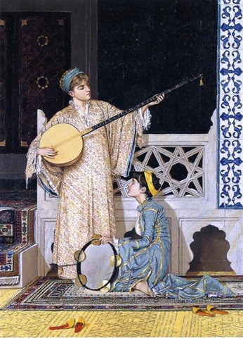 The Musician Girls by Osman Hamdi Bey