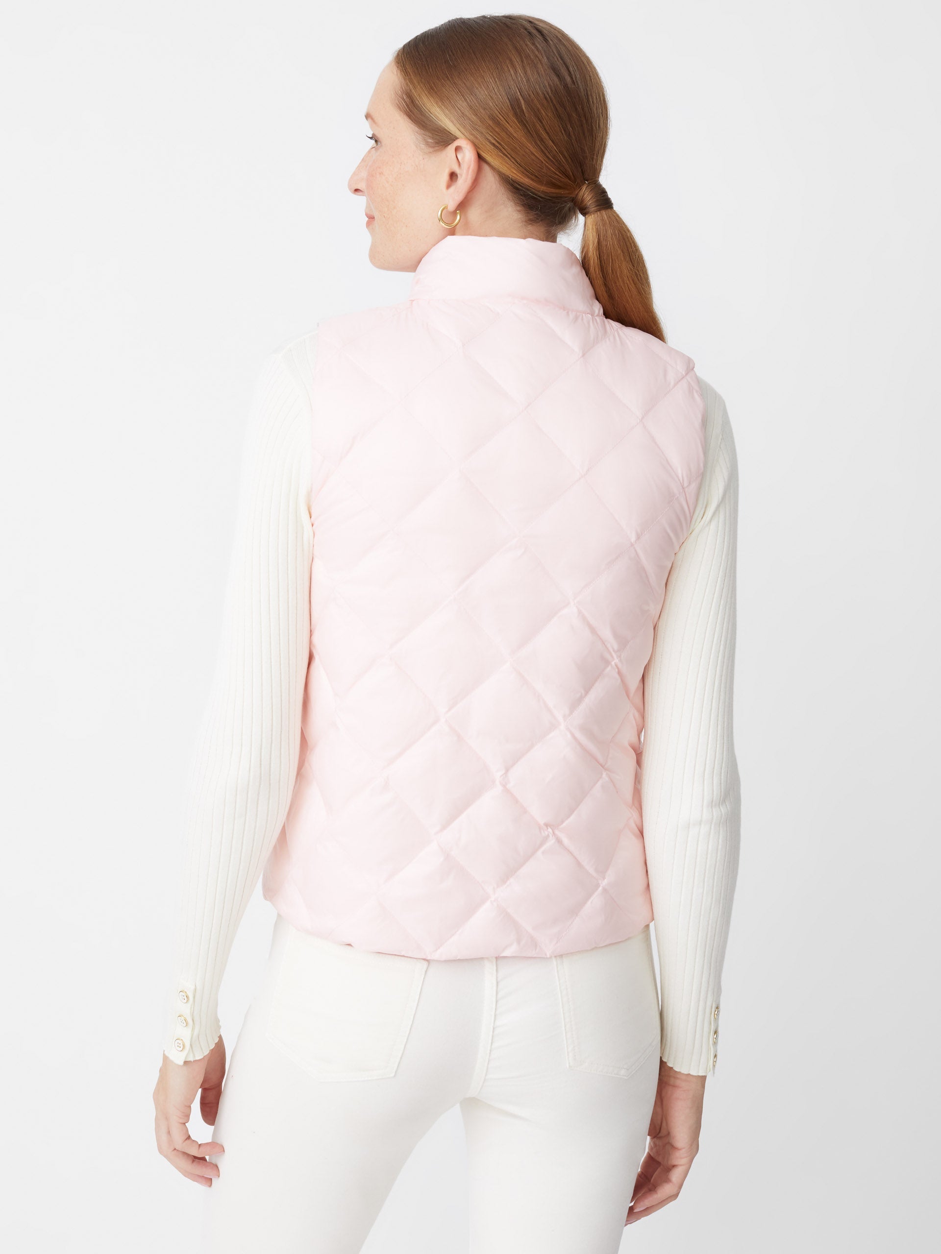 Peony Vivian Reversible Puffer Vest | Women's Jackets & Outerwear |  J.McLaughlin