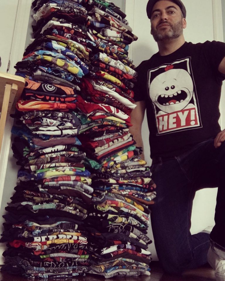 Stack of Shirts Ryan