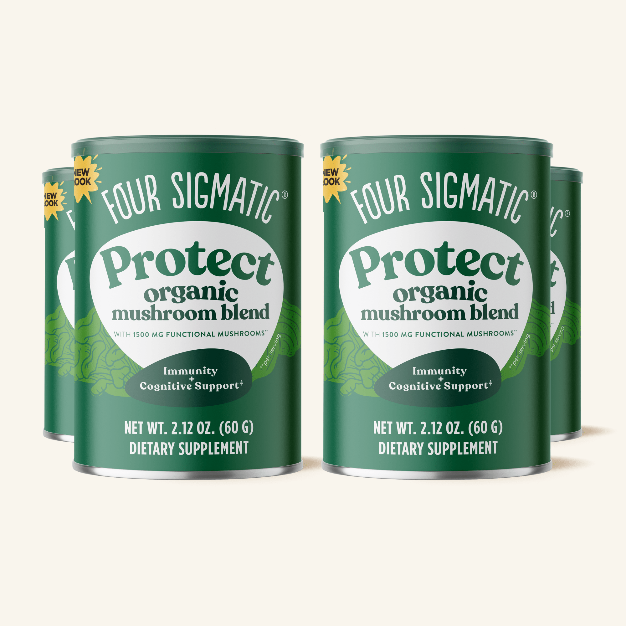 Immune-Boosting Sigmatic Protect Mushroom Chaga Mix Blend: Four -