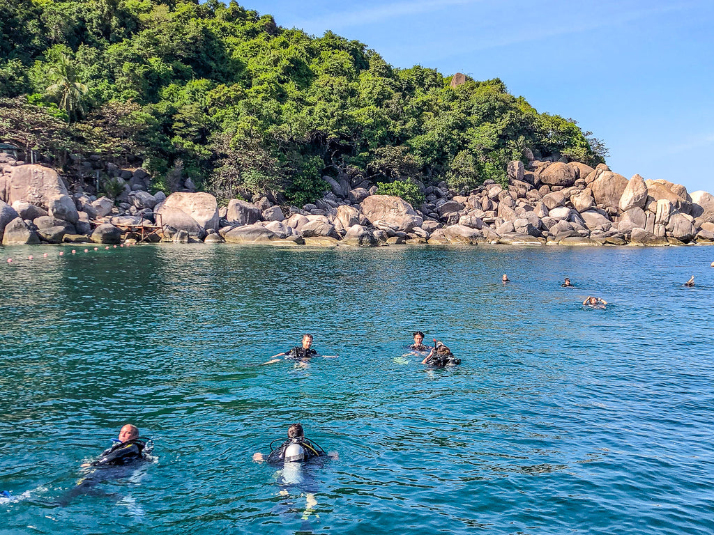 Diving in Thailand to achieve one of my Bucket List goals