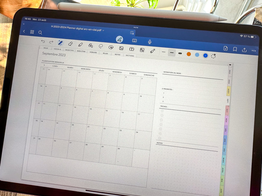 iPad] Les digital planners : agenda électronique et notes manuscrites