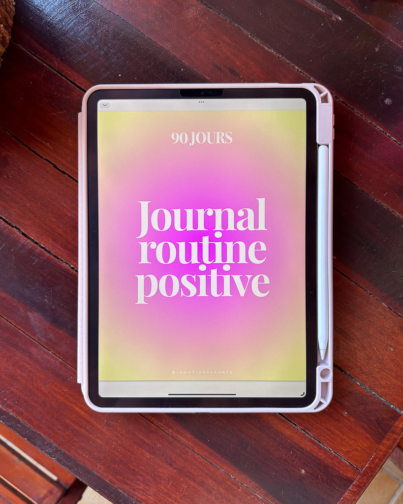 Positive Routine Journal - 90 days