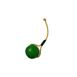 CHEW BALL WITH ROPE MEDIUM