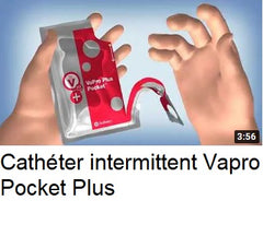 Cathéter intermittent Vapro Pocket Plus