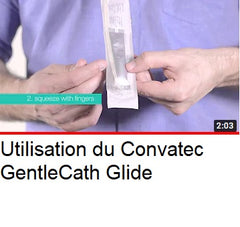 Utilisaton du Convatec GentleCath Glide
