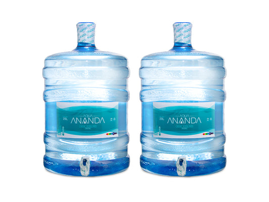 Bidones agua, 20 litros para no malgastar plástico