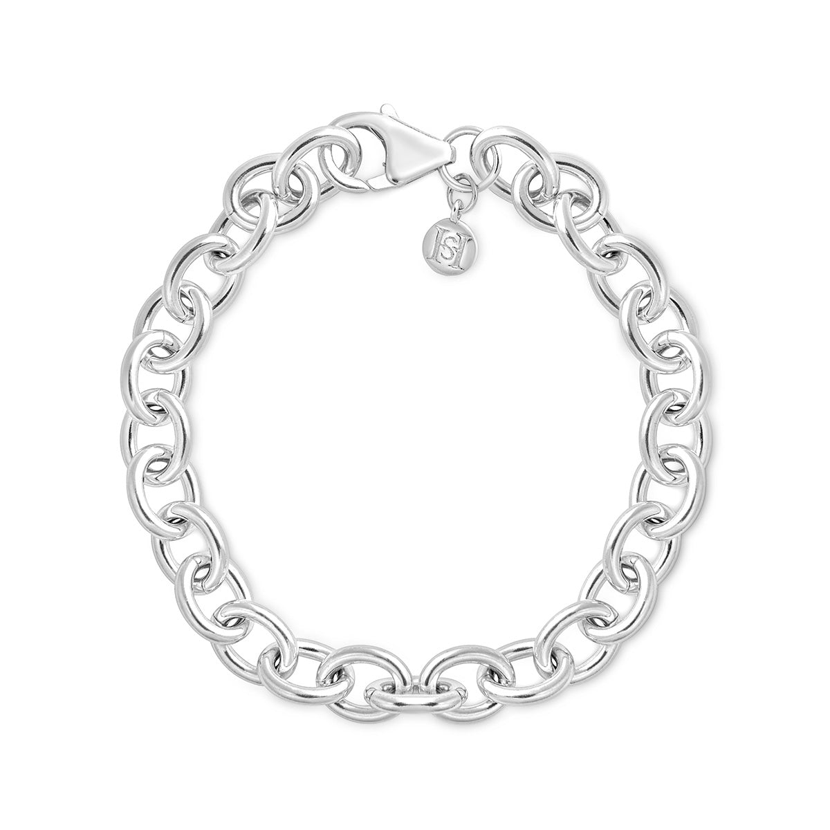 Classic Sterling Silver Chain Bracelet | Hersey & Son Silversmiths