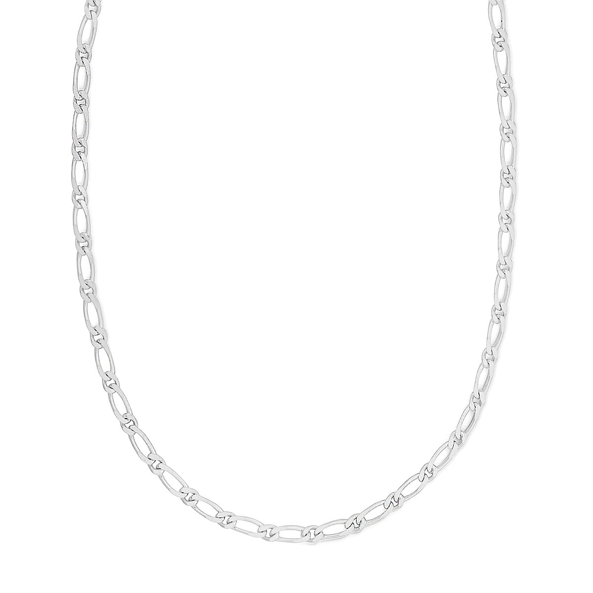 Sterling Silver Figaro Chain Necklace | Hersey & Son Silversmiths