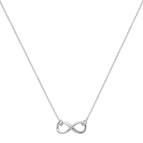 Silver Infinity Necklace Pendant | Hersey & Son Silversmiths