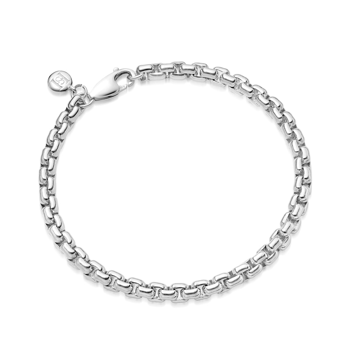 Silver Box Chain Bracelet | Hersey & Son Silversmiths