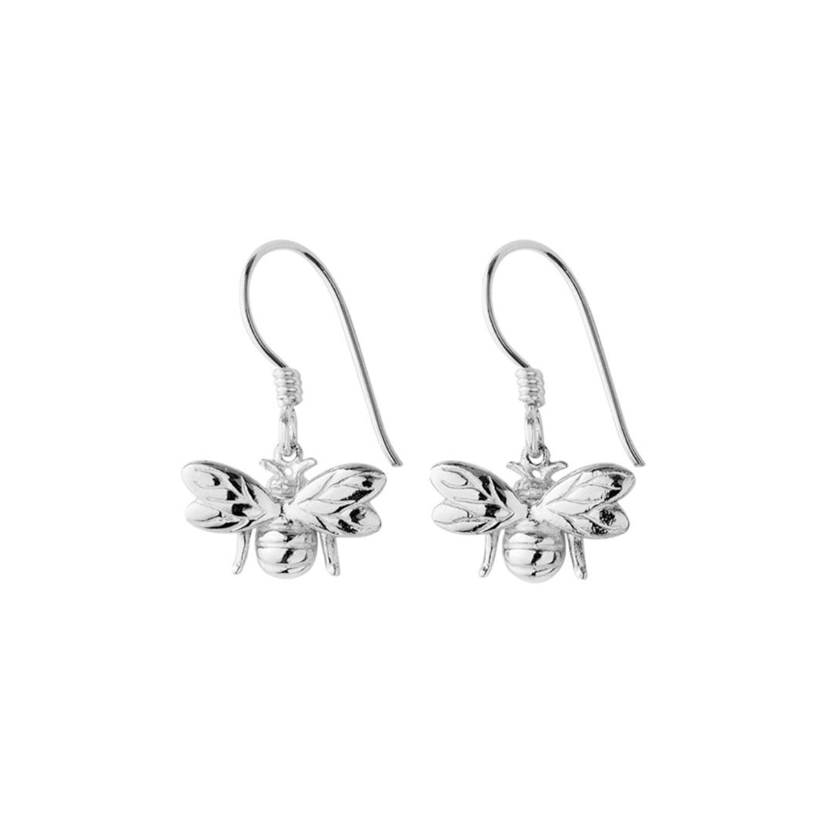 Silver Bumblebee Earrings Bee | Hersey & Son Silversmiths