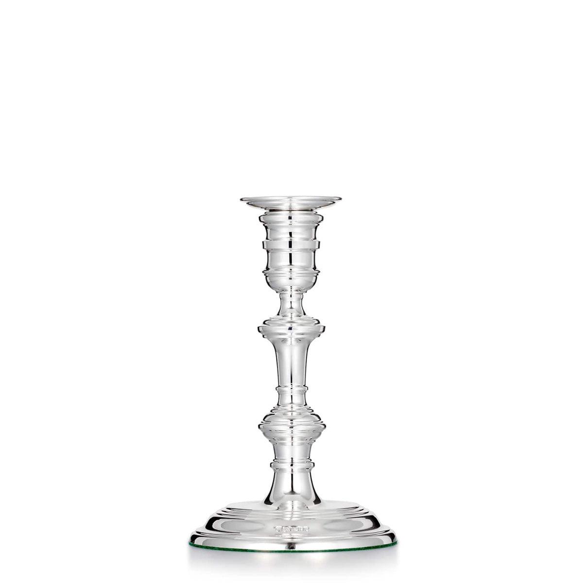 Silver Candlestick - Georgian Style| Hersey & Son Silversmiths