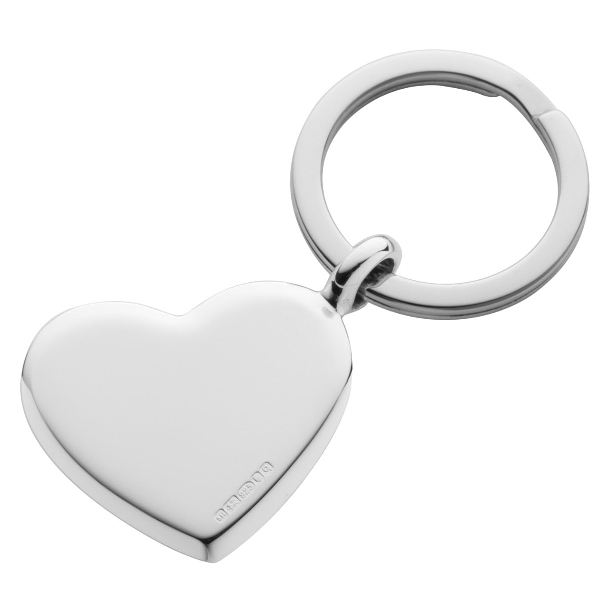 Silver Heart Keyring | Hersey & Son Silversmiths