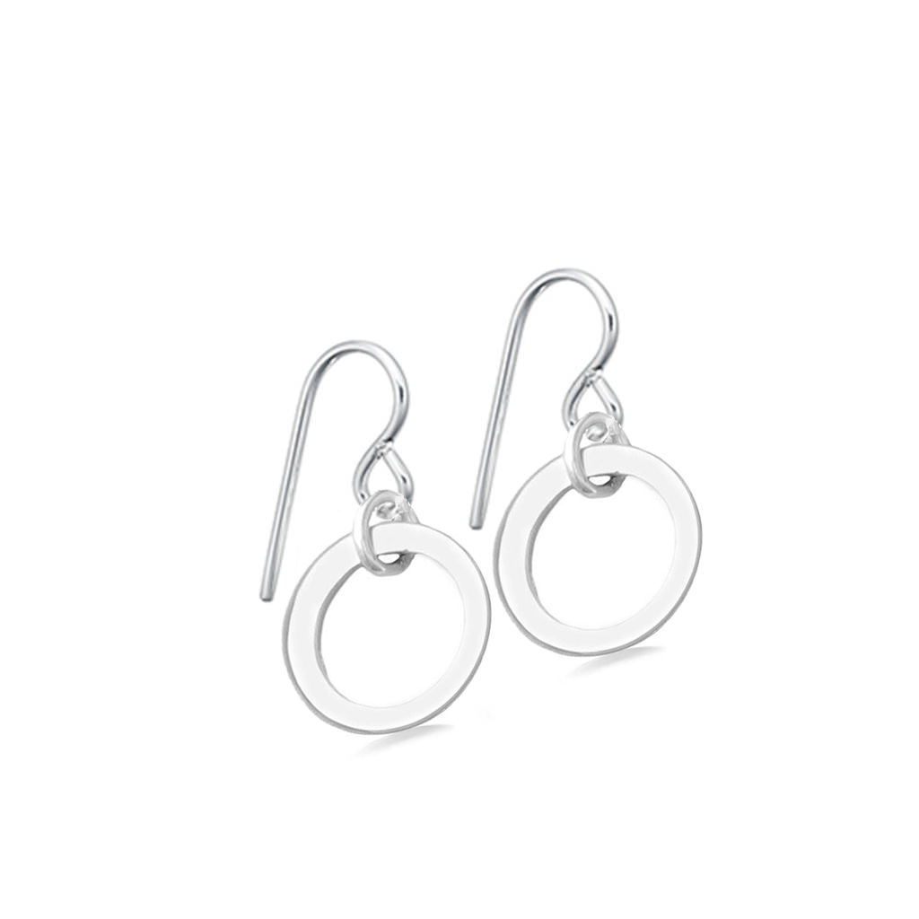 Sterling Silver Circulus Earrings | Hersey & Son Silversmiths