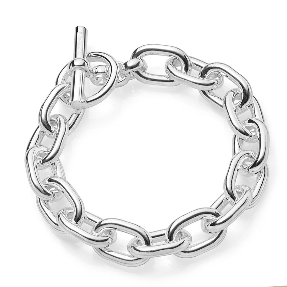 Chunky Silver T-bar Bracelet | Hersey & Son Silversmiths