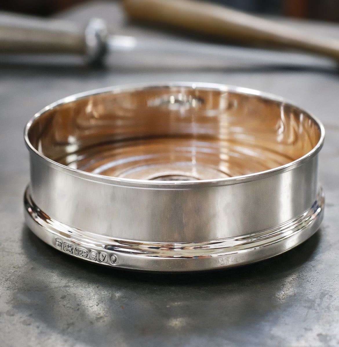 Coronation Hallmark Silver Coaster - Extra Heavy | Hersey & Son Silversmiths