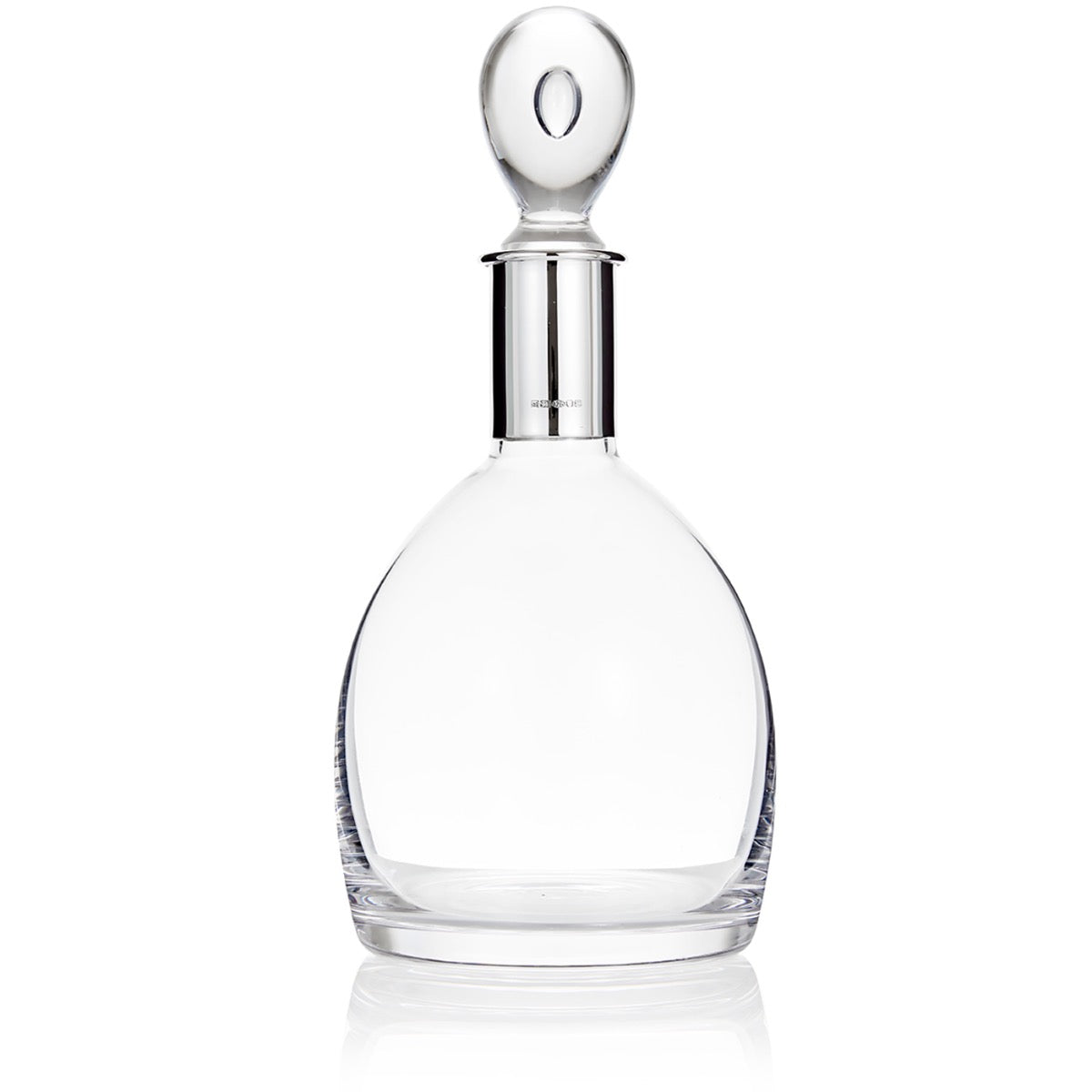 Silver and Crystal decanter No. 1 | Hersey & Son Silversmiths