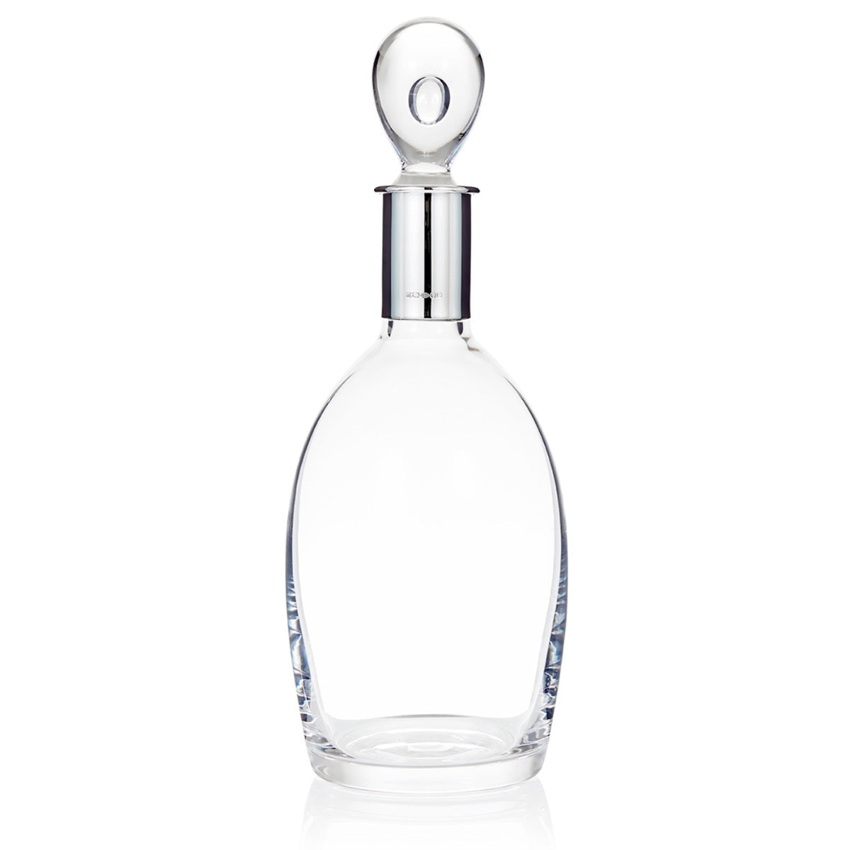 Silver Crystal Decanter No. 3 | Hersey & Son Silversmiths