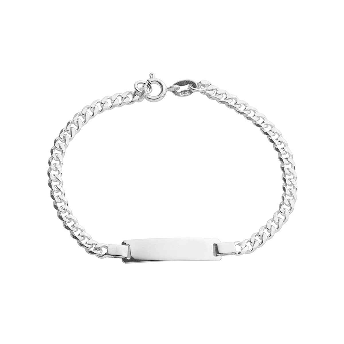 Silver Childs Identity Bracelet | Hersey & Son Silversmiths