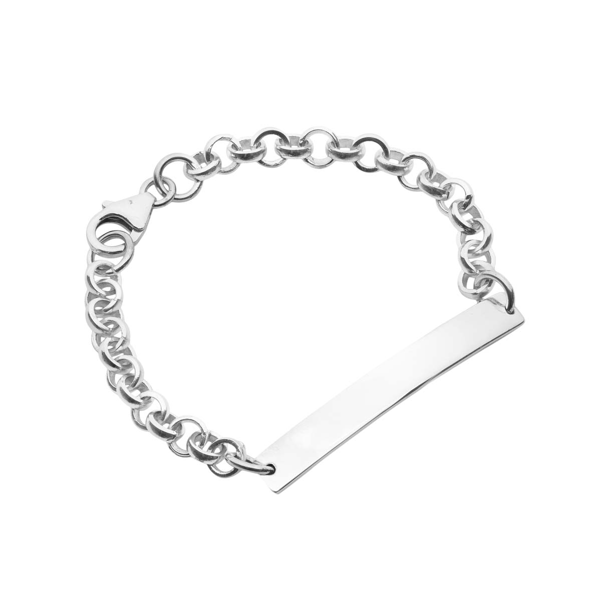 Childs Silver Identity Bracelet | Hersey & Son Silversmiths