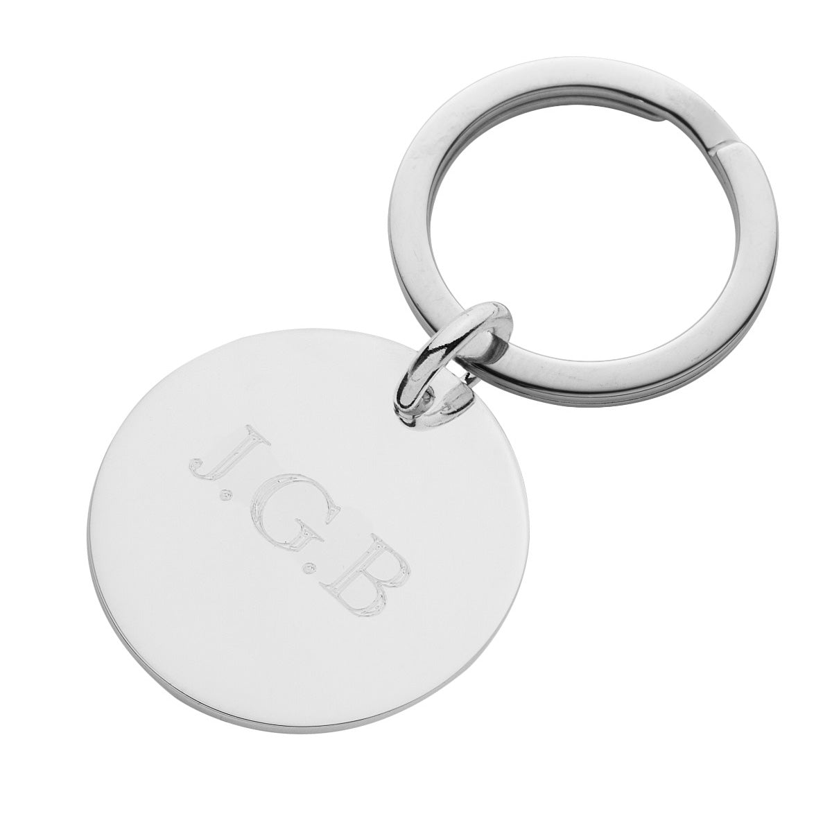 Silver Initial Keyring | Hersey & Son Silversmiths