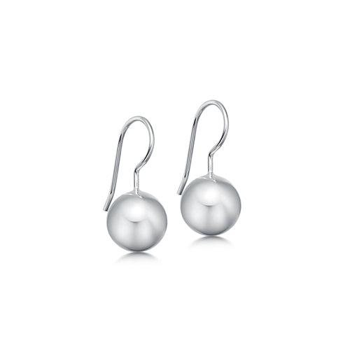 Silver Ball Earrings | Hersey & Son Silversmiths