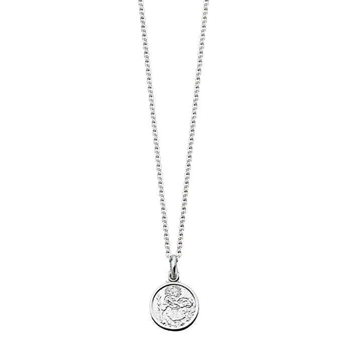 Childs Silver St Christopher Necklace | Hersey & Son Silversmiths