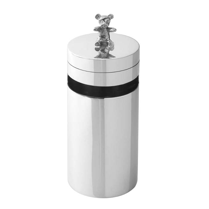 Silver Teddy Money Box | Hersey & Son Silversmiths