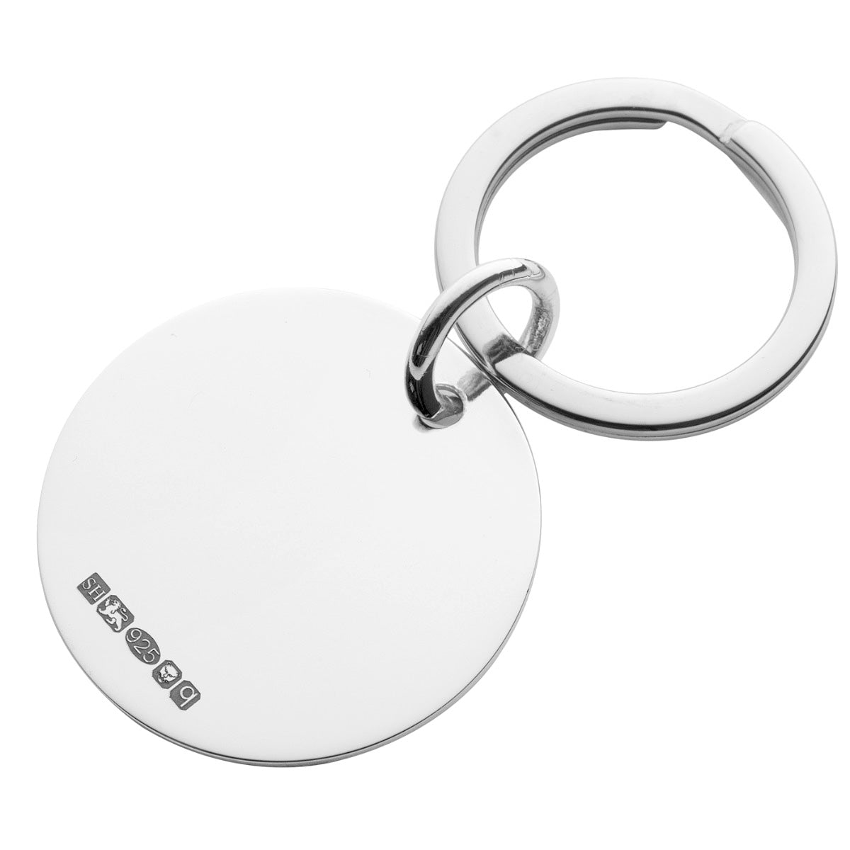 Silver Round Keyring | Hersey & Son Silversmiths