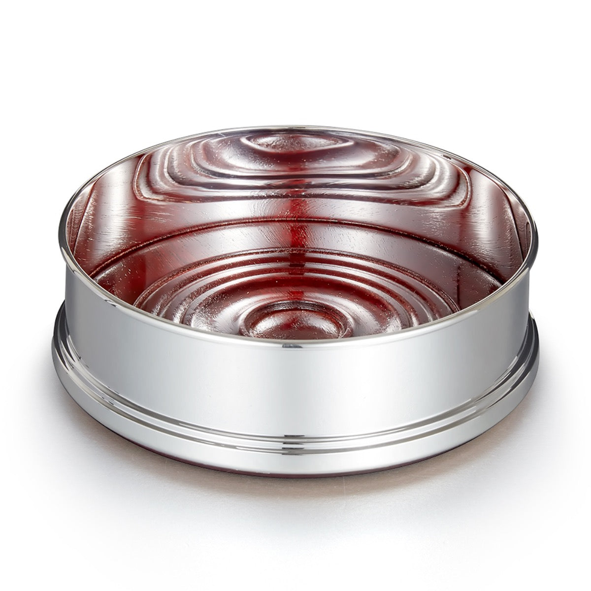 Silver Plated Wine Bottle Coaster | Hersey & Son Silversmiths