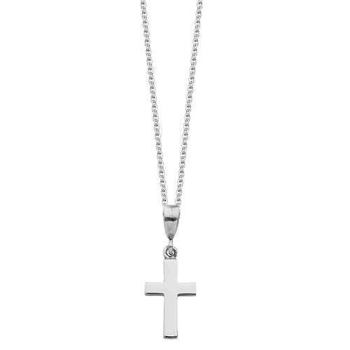 Sterling Silver Cross Necklace| Hersey & Son Silversmiths