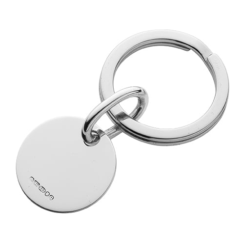 Silver Round Key Ring | Hersey & Son Silversmiths