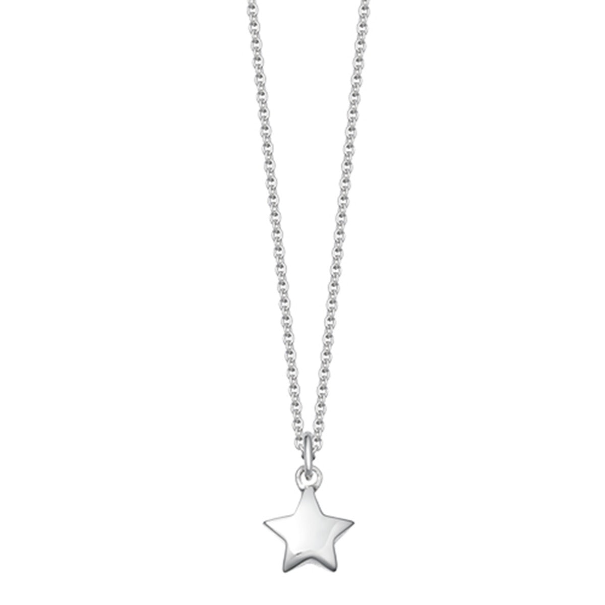 Sterling Silver Star Pendant Necklace | Hersey & Son Silversmiths