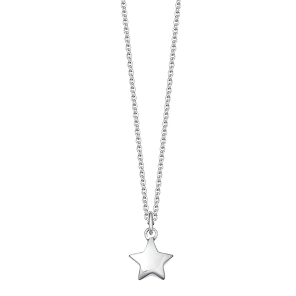 Silver Star Girls Necklace Pendant |Hersey & Son Silversmiths